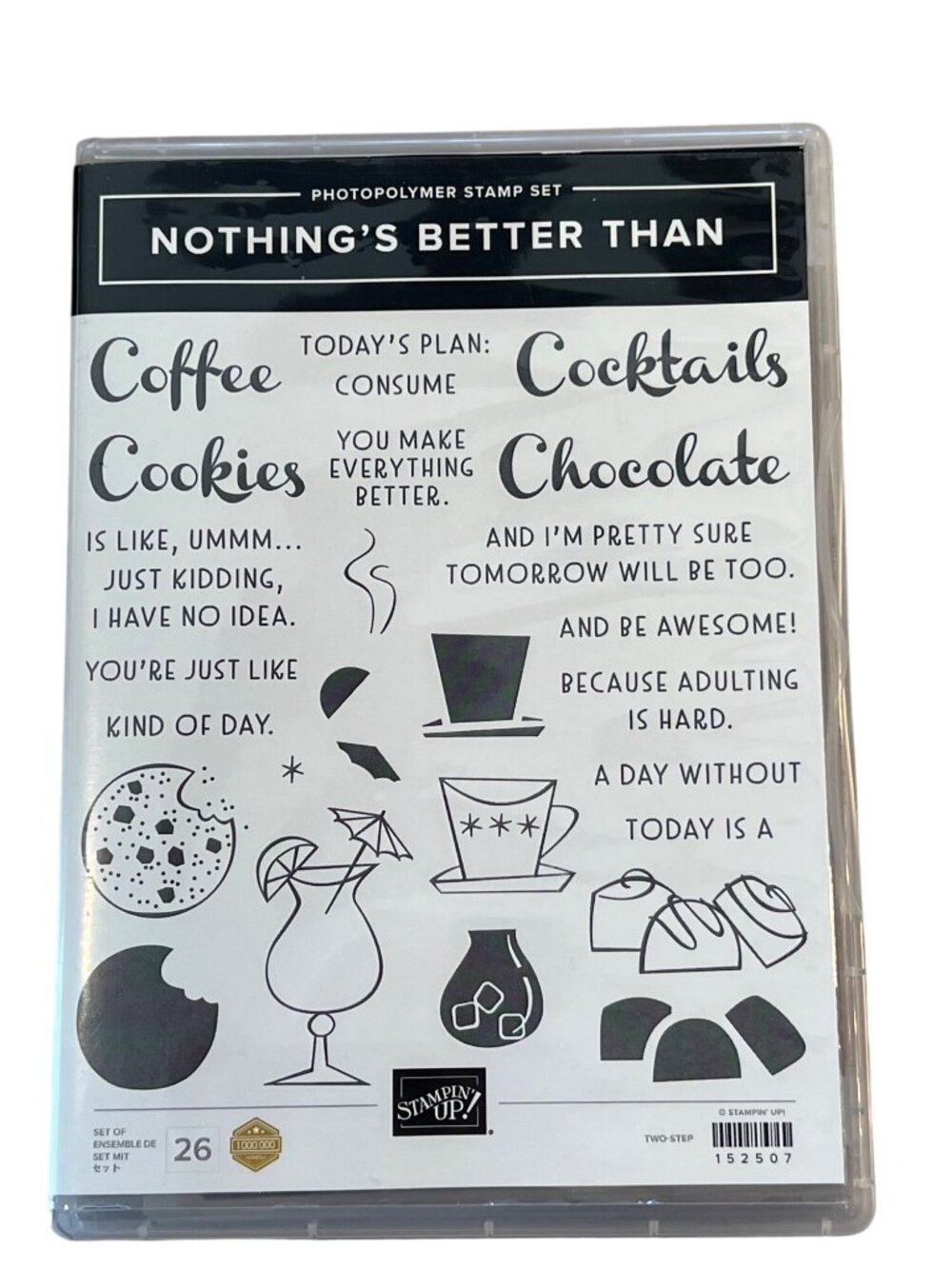 Stampin' Up! Nothing’s Better Than Photopolymer Stamp Set & Dies Bundle Set